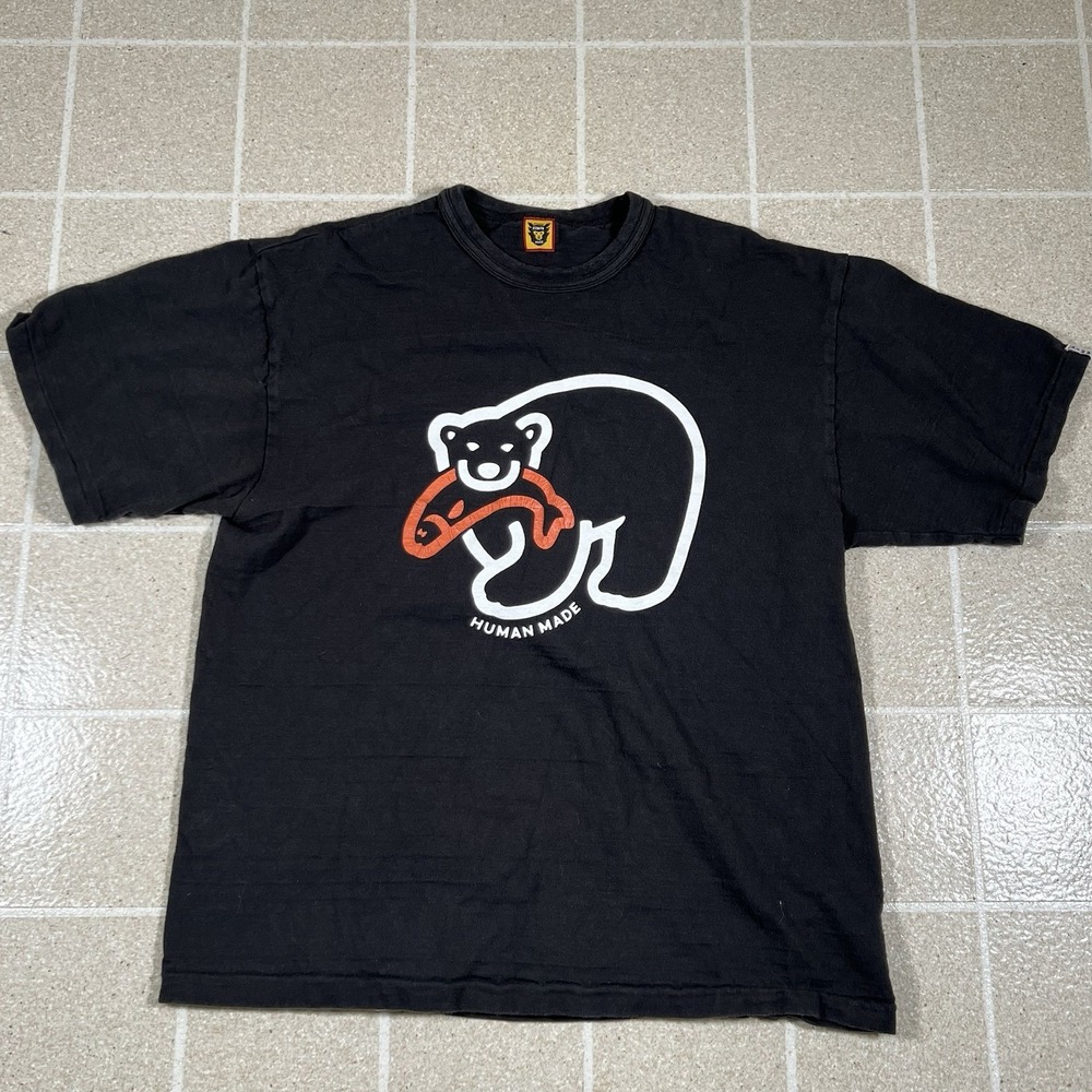 Human Made Polar Bear T Shirt Size XL Streetwear Skate Pharrell Japan